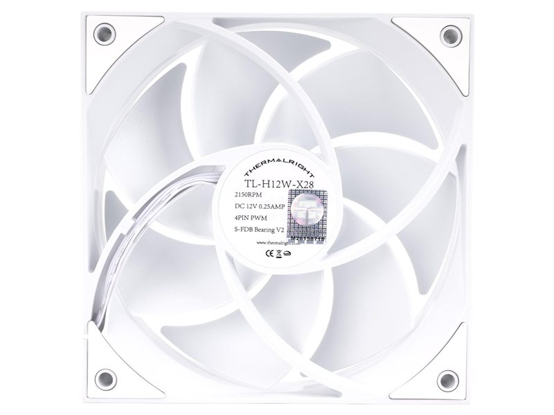 Thermalright Вентилятор TL-H12W-X28 / 120mm PWM / TRTLH12WX28