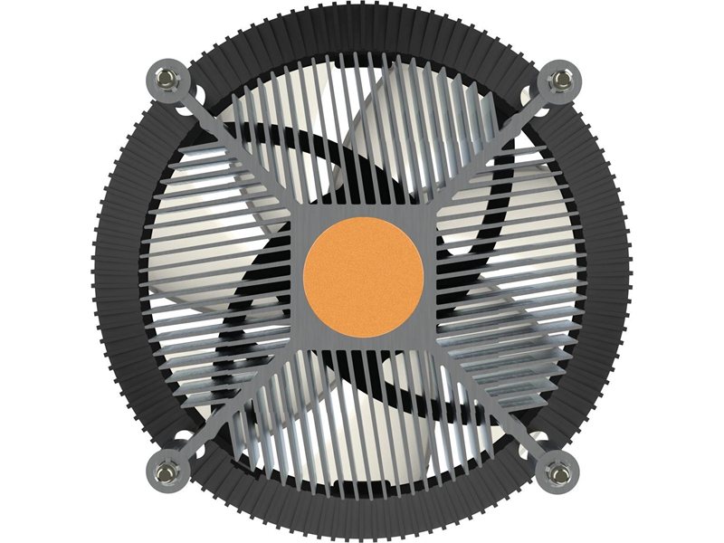 Устройство охлаждения(кулер) Cooler Master i70C ARGB Soc-1700/1851 серебристый/черный 4-pin 28dB Al 130W 400gr Ret (RR-I7C7-18PA-R1)