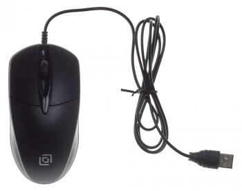 Мышь Оклик 275M черный оптическая 1200dpi USB 3but (412841)
