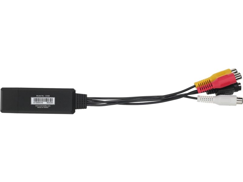 Карта видеозахвата Avermedia DVD EZMaker 7 C039 внешний USB/S-video x1