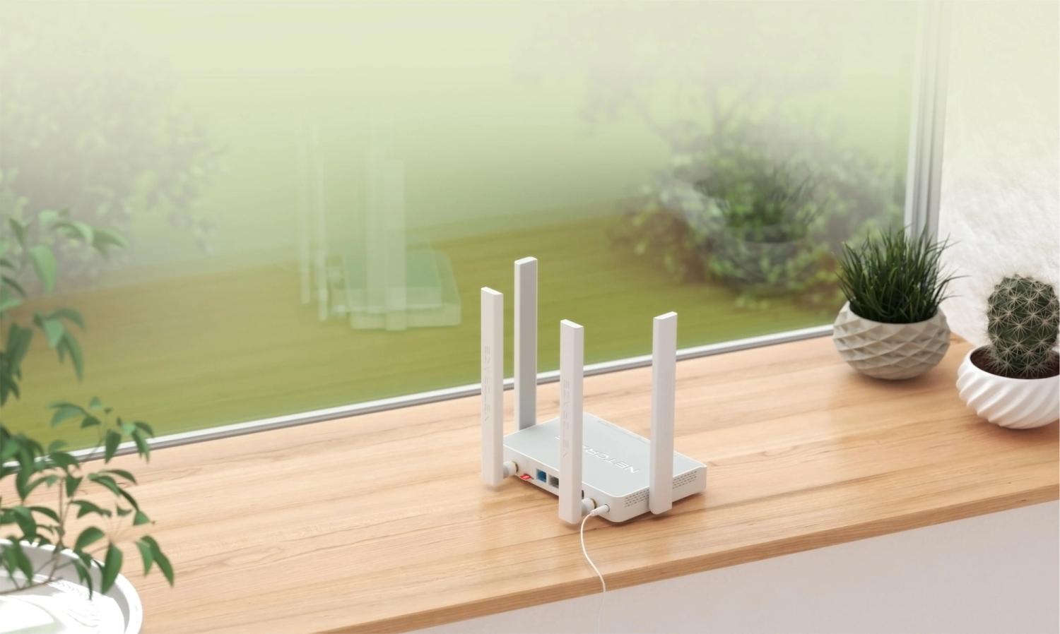 Роутер беспроводной Keenetic Netcraze Runner 4G (NC-2212) N300 10/100BASE-TX/4G cat.4 белый
