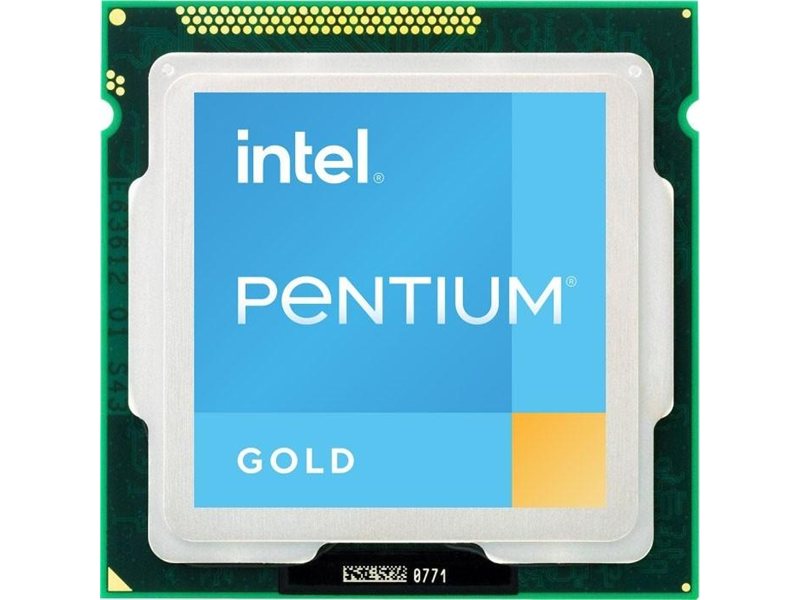 Центральный Процессор Intel Pentium G6405 OEM (Comet Lake, 14nm, C2/T4, Base 4,10GHz, UHD 610, L3 4Mb, TDP 58W, S1200) OEM (772535)