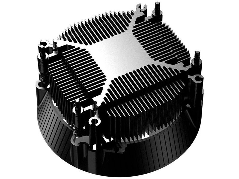 Устройство охлаждения(кулер) ID-Cooling DK-07A Soc-AM5/AM4 серебристый/черный 4-pin 14-26dB Al 125W 400gr Ret