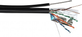 Кабель информационный Lanmaster TWT-5EFTP-UNV-TR кат.5E FTP 4 пары 24AWG PE внешний 305м черный