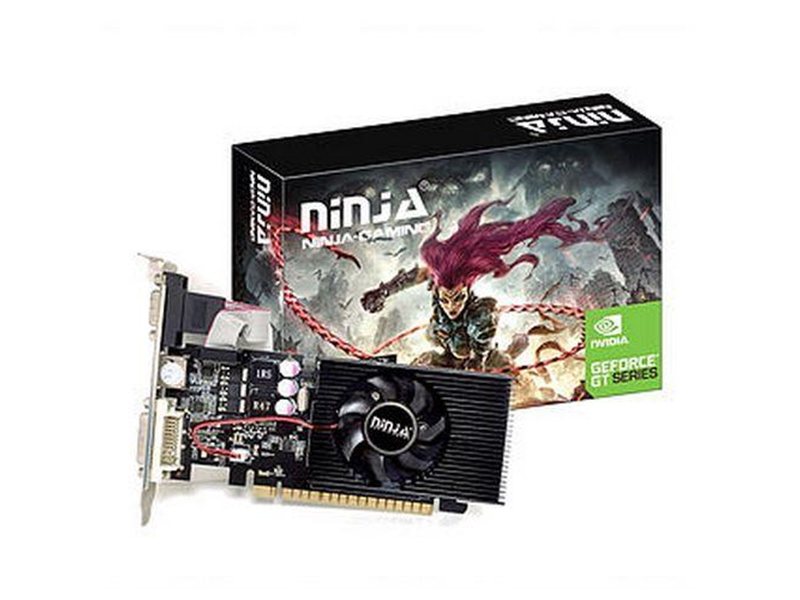Видеокарта Ninja (Sinotex) Ninja GT710 PCIE (192SP) 2GB 64BIT DDR3 DVI HDMI D-SUB (NK71NP023F) RTL {50}