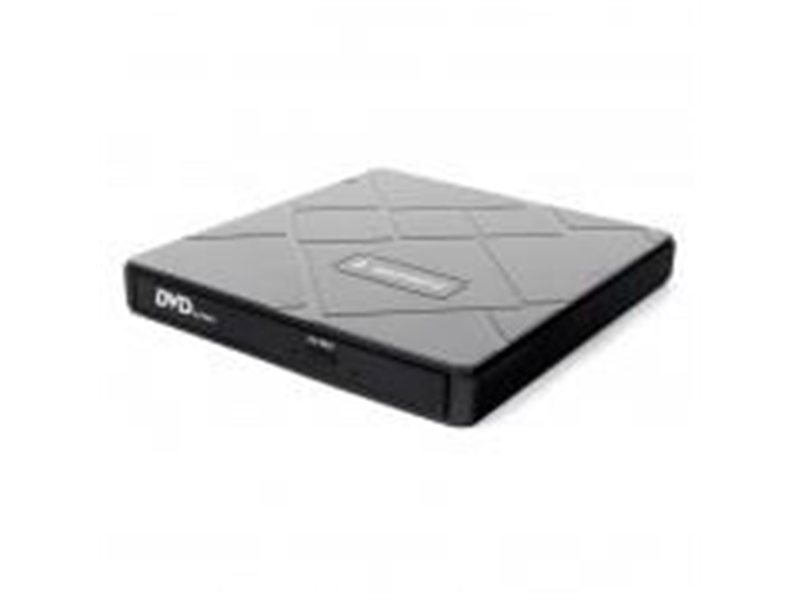 USB 3.0 Gembird DVD-USB-04 пластик, со встроенным кардридером и хабом черный