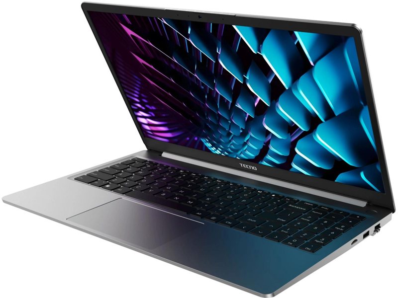 Ноутбук Tecno MegaBook K15SDA Ryzen 5 7430U 8Gb SSD512Gb AMD Radeon Graphics 15.6" IPS FHD (1920x1080) Windows 11 Home grey WiFi BT Cam 6060mAh (71005000619)