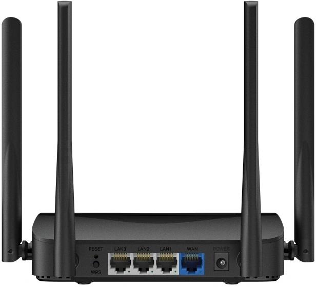 Роутер беспроводной Mercusys MR25BE BE3600 10/100/1000BASE-TX черный