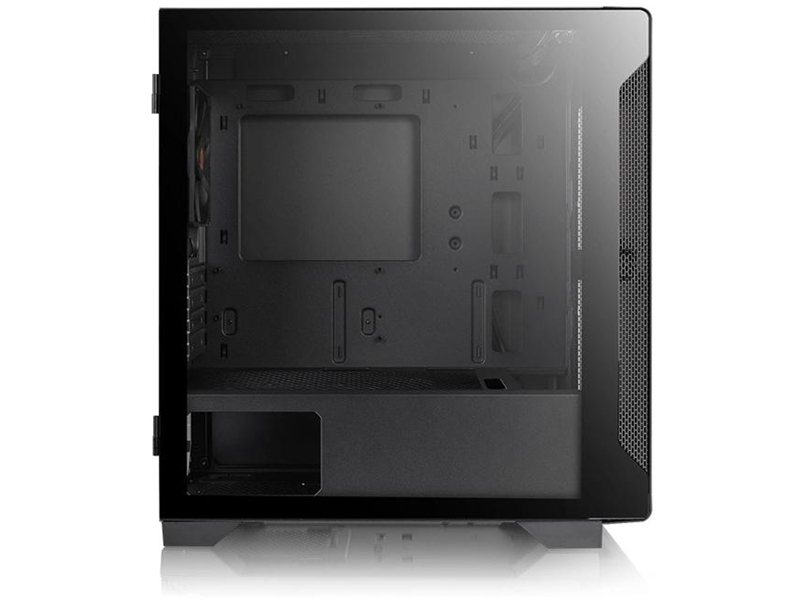 Корпус Thermaltake S100 TG черный без БП mATX 5x120mm 4x140mm 1x200mm 1xUSB3.0 1xUSB3.1 audio bott PSU