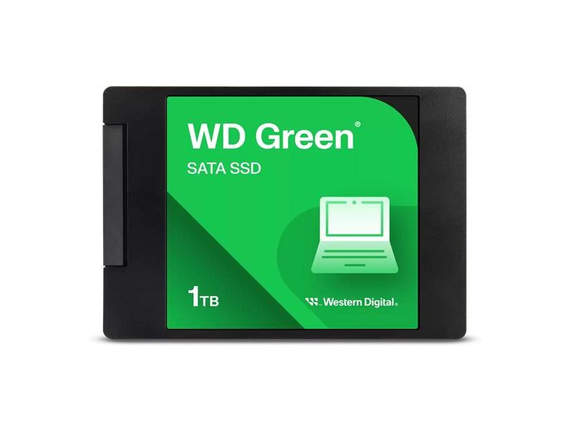 Твердотельный накопитель Western Digital Green SSD 2,5” SATA 1Tb, WDS100T5G0A, 1 year