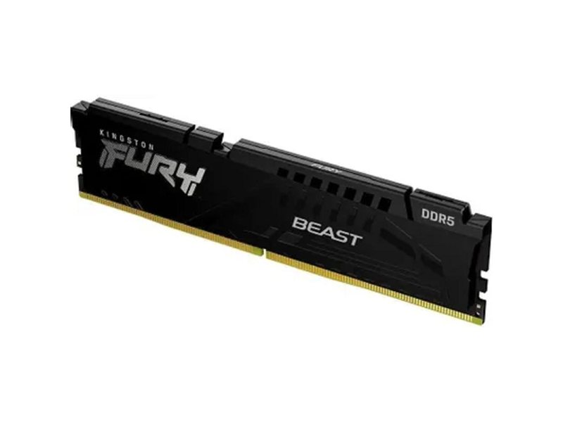 Память DDR5 32GB 6000MHz Kingston KF560C36BBE2-32 Fury Beast RTL Gaming PC5-48000 CL36 DIMM 288-pin 1.35В single rank с радиатором Ret