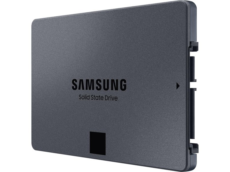 Твердотельные накопители/ Samsung SSD 870 QVO, 8000GB, 2.5" 7mm, SATA3, 4-bit MLC, R/W 560/530MB/s, IOPs 98 000/88 000, TBW 2880, DWPD 0.33 (12 мес.)