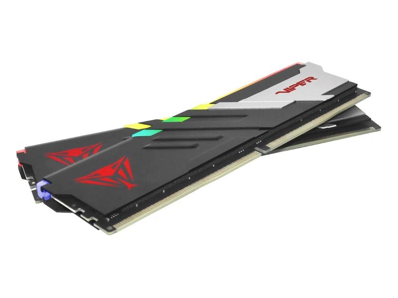 Память DDR5 2x16GB 6400MHz Patriot PVVR532G640C32K Viper Venom RGB RTL Gaming PC5-51200 CL32 DIMM UDIMM 288-pin 1.4В kit с радиатором Ret