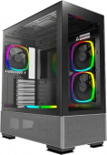 Корпус Montech Sky Two черный ATX 3x140mm 2xUSB3.0 audio bott PSU [SKY TWO BL]