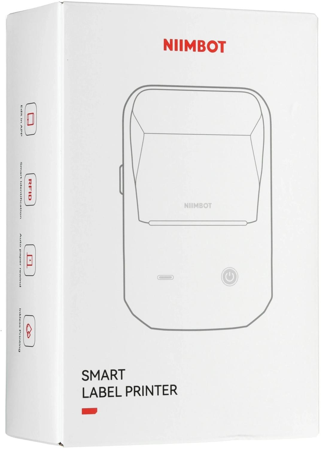 Термопринтер Niimbot B1 (1746798) 203dpi 50мм/с/USB/BT для печ.этик. зеленый