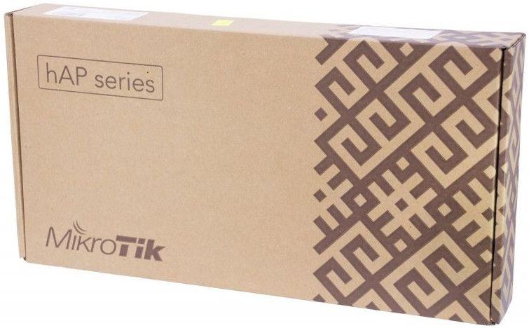 Роутер беспроводной MikroTik hAP ac3 (RBD53IG-5HACD2HND) AC1200 10/100/1000BASE-TX черный