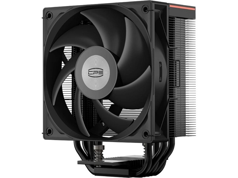 Устройство охлаждения(кулер) PcCooler RT500 Digital Soc-AM5/AM4/1200/1700/1851 черный 4-pin 34.9dB Al+Cu LCD 240W Ret (RT500-BKNWYL-GL)