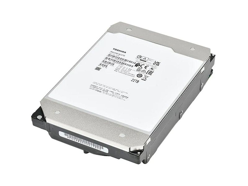 Жесткий диск Toshiba Enterprise HDD 3.5" SAS 22TB, 7200 rpm, 512MB buffer, 512e/4Kn, MG10SFA22TE, 1 year