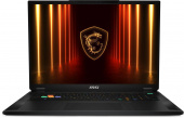 Ноутбук MSI Stealth 16 AI A2HWGG-085XRU Core Ultra 7 255H 32Gb SSD1Tb NVIDIA GeForce RTX 5070 8Gb 16" OLED QHD+ (2560x1600) FreeDOS black WiFi BT Cam (9S7-15F535-085)