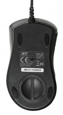 Мышь A4Tech Oscar Editor XL-747H коричневый/рисунок лазерная 3600dpi USB 6but (XL-747H (BROWN SPIDER))