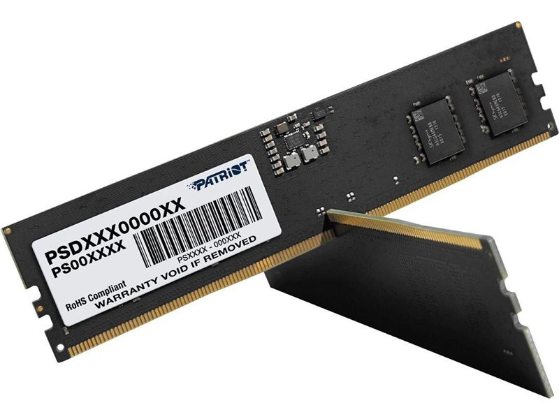 Память DDR5 2x16GB 4800MHz Patriot PSD532G4800K Signature RTL Gaming PC5-38400 CL40 DIMM UDIMM 288-pin 1.1В Ret