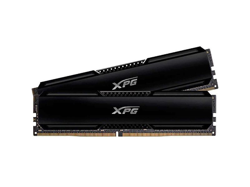 Модуль памяти ADATA GAMMIX D20 Black Gaming Memory AX4U32008G16A-DCBK20 16GB DDR4 3200 DIMM Non-ECC, CL16, 1.35V, Kit (2x8GB), RTL (930842)