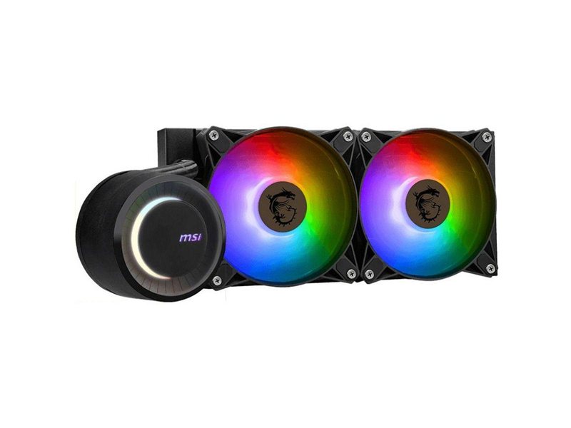 Жидкостная система охлаждения MSI MAG CORELIQUID E240 2x ARGB Fan, Color Box, LGA1700