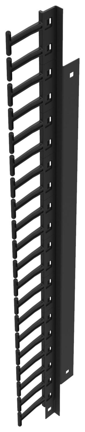 Кабельный органайзер Вертикальный C3 Solutions C3.OP4802 односторонний пальцы 48U глуб.:150мм
