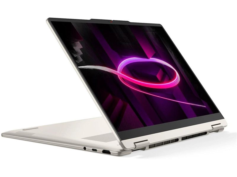 Ноутбук Lenovo Yoga 7 14AGP11 Ryzen AI 7 445 24Gb SSD512Gb AMD Radeon 840M 14" OLED Touch WUXGA (1920x1200) Windows 11 Home beige WiFi BT Cam (83TD0083RK)