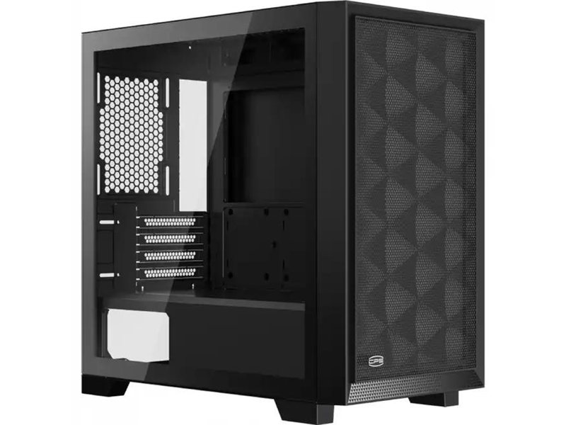 Корпус без блока питания/ Case PCCooler C3D310 BK ARGB, Mini-Tower, TG, Mesh, 2x120mm ARGB, 2xUSB-A 3.0, mATX, mITX Black