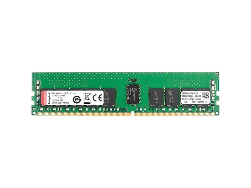 Оперативная память Kingston Server Premier DDR4 32GB RDIMM 3200MHz ECC Registered 1Rx4, 1.2V (Micron F Rambus) 3 Years Warrаnty