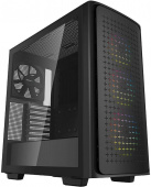 Deepcool CK560 черный без БП ATX 2x120mm 1x140mm 2xUSB3.0 audio bott PSU