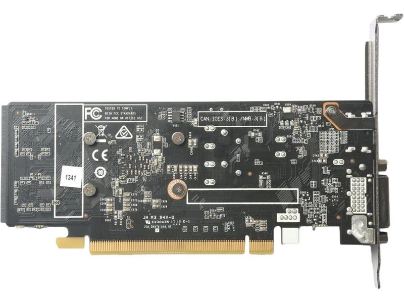 Видеокарта Zotac PCI-E 3.0 1030 2GB LP GDDR5 NVIDIA GeForce GT 1030 2Gb 64bit GDDR5 1227/6000 HDMIx1 HDCP Ret low profile