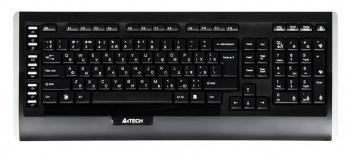Клавиатура + мышь A4Tech 9300F клав:черный мышь:черный USB беспроводная Multimedia