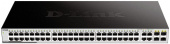 Коммутатор D-Link DGS-1052/A DGS-1052/A3A 48x1Гбит/с 4xКомбо(1000BASE-T/SFP) неуправляемый