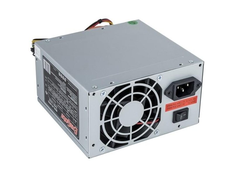Exegate EX292142RUS Блок питания 600W ExeGate AB600 (ATX, 8cm fan, 24pin, 4pin, 3xSATA, 2xIDE, FDD)