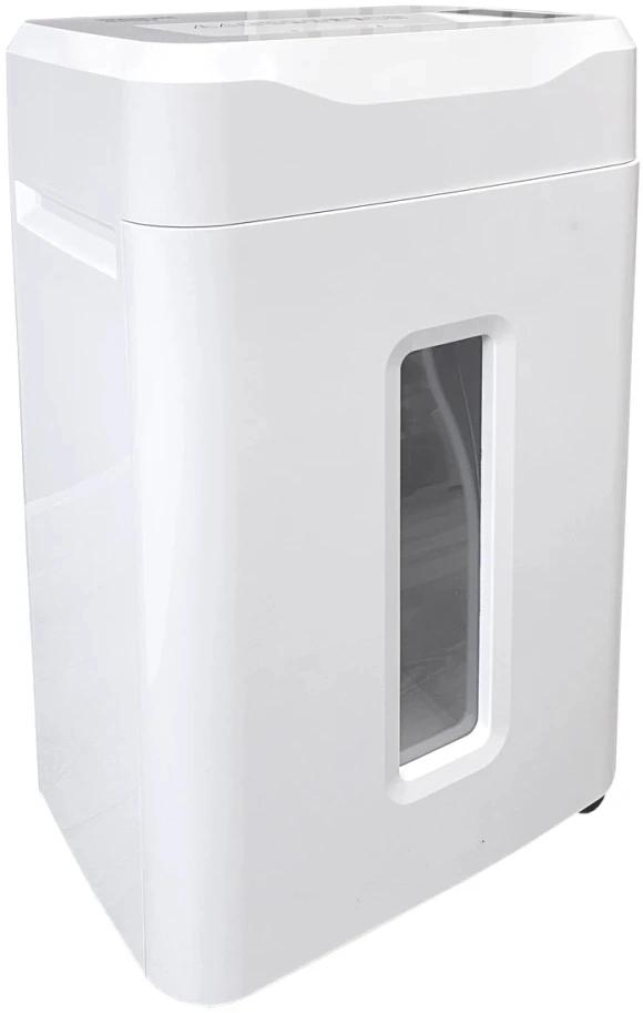 Шредер Office Kit S210N 3,9x38 белый (секр.P-4) фрагменты 16лист. 35лтр. скрепки скобы пл.карты CD