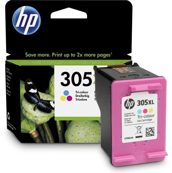 Картридж струйный HP 305XL 3YM63AE многоцветный печ.гол.в компл. (200стр.) (5мл) для HP DJ 2320/2710/2720