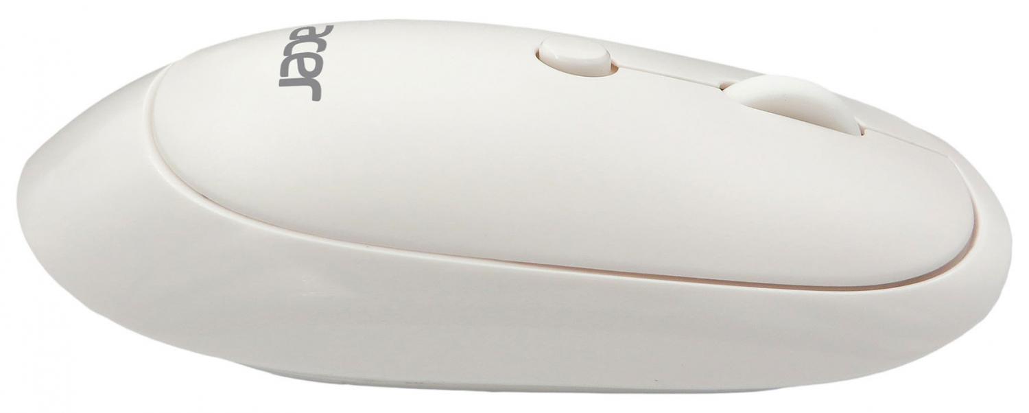 Мышь Acer OMR138 белый оптическая 1600dpi беспров. USB 3but (ZL.MCEEE.01L)