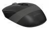 Мышь A4Tech Fstyler FG10S черный/серый оптическая 2000dpi silent беспров. USB для ноутбука 4but (FG10S GREY)
