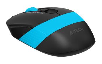 Мышь A4Tech Fstyler FM10 черный/синий оптическая 1600dpi USB 4but (FM10 BLUE)