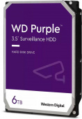 Жесткий диск/ RECERTIFIED HDD WD SATA3 6TB Purple Surveillancer 5400 RPM 256Mb 1 year warranty (replacement ST6000VX009, ST6000VX008)  RECERTIFIED