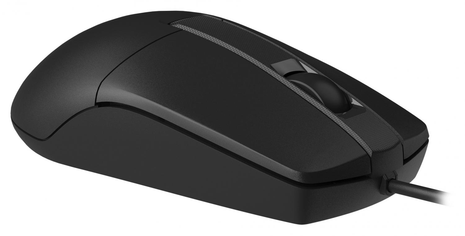 Мышь A4Tech OP-330 черный оптическая 1200dpi USB 3but (OP-330 (BLACK))