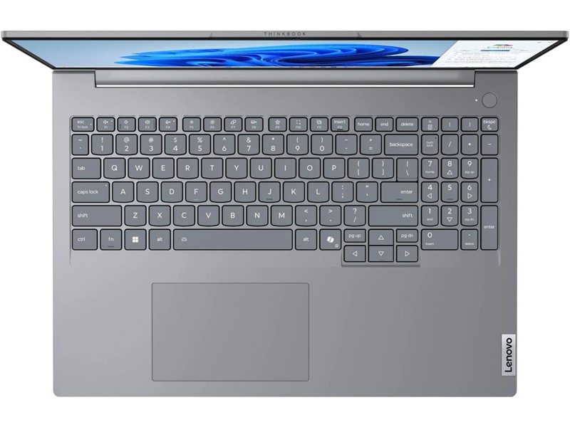 Ноутбук Lenovo Thinkbook 16 G8 IAL Core Ultra 7 255H 16Gb SSD512Gb Intel Arc 140T 16" IPS WUXGA (1920x1200) без ОС grey WiFi BT Cam (21SKS05C00)