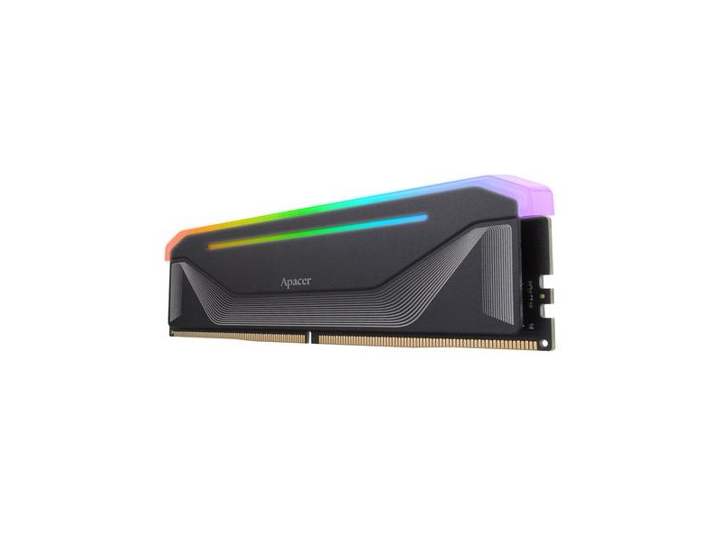 Оперативная память Apacer DDR5 32GB 6000MHz DIMM NOX RGB Black Gaming Memory CL38 1.35V Kit (2x16GB) (Retail) 2048*8 Heat Sink (Retail) 3 years (AH5U32G60C622NBAA-2)