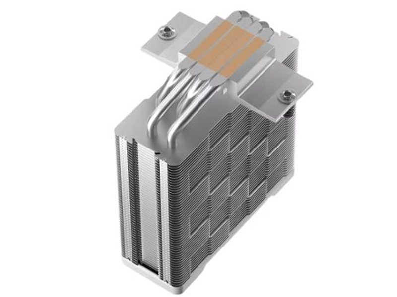 Кулер для процессора DEEPCOOL AG400 G2 WH ARGB LGA1851/1700/AM5/AM4 (18шт/кор, TDP 230W, PWM, Fan 120mm, 4 тепл. трубки, белый) RET (R-AG400-WHAMMG2-G)