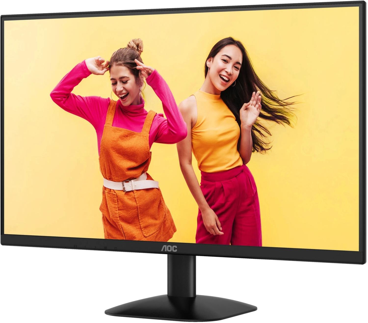 Монитор AOC 27" Q27B35E черный IPS LED 16:9 HDMI матовая 350cd 178гр/178гр 2560x1440 75Hz DP 2K 3.03кг