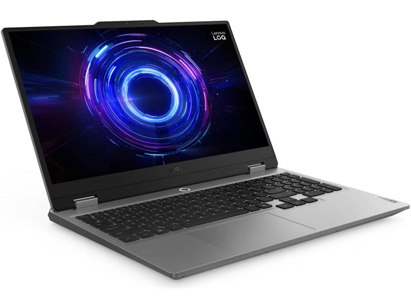Ноутбук Lenovo LOQ 15IRX10 Core i7 14700HX 16Gb SSD512Gb NVIDIA GeForce RTX 5060 8Gb 15.6" IPS FHD (1920x1080) без ОС grey WiFi BT Cam (83JE00YLPS)