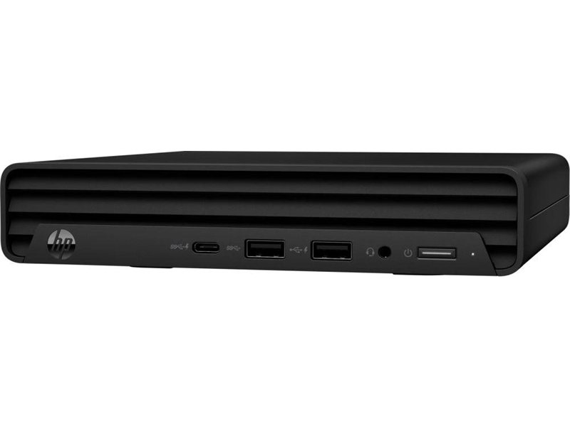 Неттоп HP 260 G9 Mini i3 1315U (1.2) 8Gb SSD256Gb UHDG FreeDOS GbitEth WiFi BT 65W kb мышь клавиатура черный (9H6E0ET)