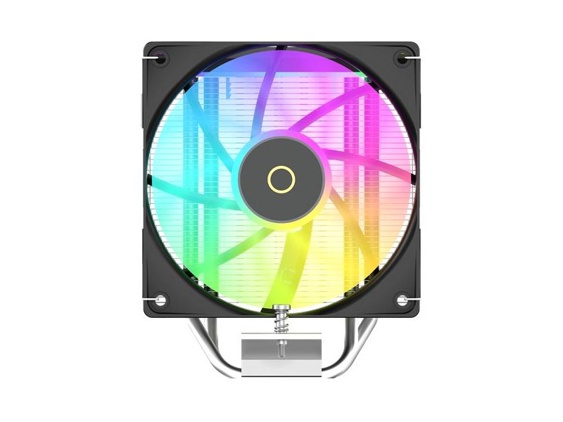 Кулер для процессора/ CPU Cooler Ocypus Delta A40 SE BK ARGB (190W, 4-pin PWM, 147mm, Al/Cu, 4x6mm, ARGB, 1x120mm, 60CFM, 31dBA, 1800RPM, S: 1851/1700/1200/115X, AM5/AM4, black)